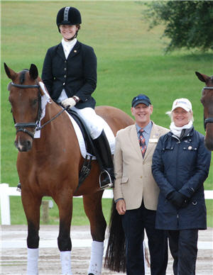 Lifelong horsewoman: Randi Heathman, founder Equestrian College Advisor. Pictured here, on her gelding, Ricochet, at the 2010 USDF Region 2 Championships in Traverse City, Michigan. Lifelong horsewoman: Randi Heathman, founder Equestrian College Advisor. Pictured here, on her gelding, Ricochet, at the 2010 USDF Region 2 Championships in Traverse City, Michigan.