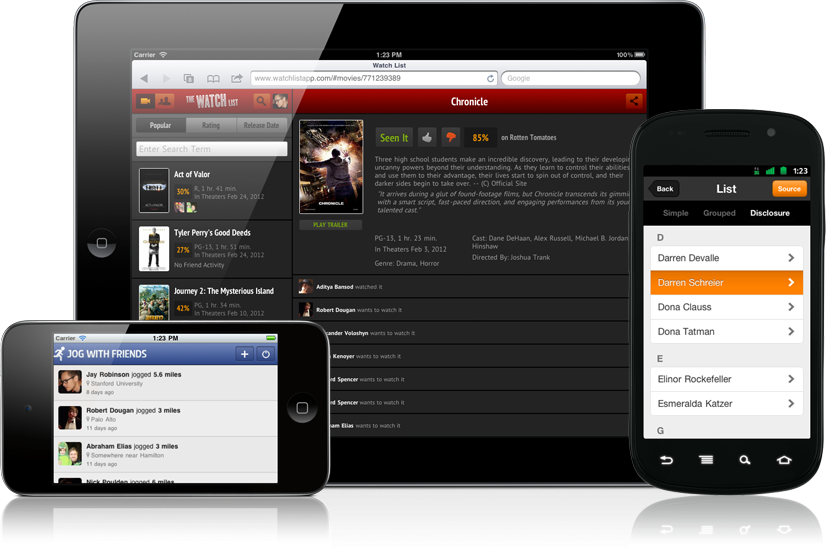 "What used to take weeks with other frameworks can now be accomplished in days with the Sencha Touch advanced component model and comprehensive architecture. Using Sencha Touch 2, we spend more time addressing our clients' business requirements rather than cross-platform differences." "What used to take weeks with other frameworks can now be accomplished in days with the Sencha Touch advanced component model and comprehensive architecture. Using Sencha Touch 2, we spend more time addressing our clients' business requirements rather than cross-platform differences."