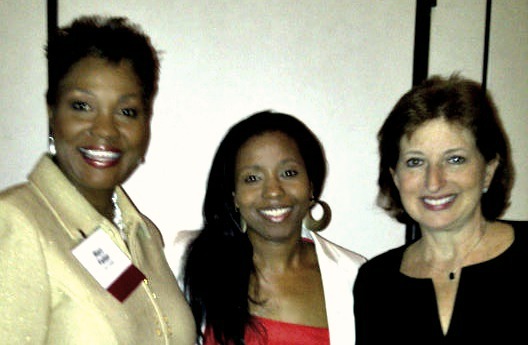 (from left to right): Mary Parker, ALL(n)1 Security, Inc.; Tamika Goins, Jordan + Taylor; Emily Sanders, Chairman and CEO, Sanders Financial Management (panel moderator). (from left to right): Mary Parker, ALL(n)1 Security, Inc.; Tamika Goins, Jordan + Taylor; Emily Sanders, Chairman and CEO, Sanders Financial Management (panel moderator).