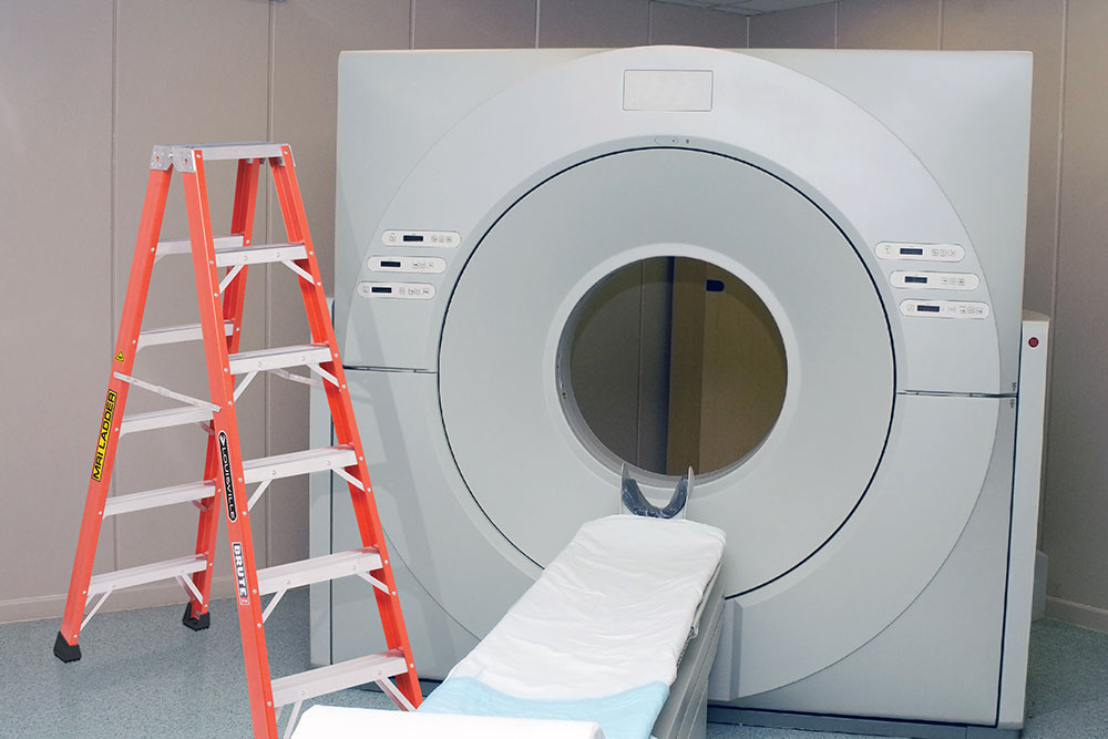 Louisville Ladder introduces a new line of twin-front, MRI Ladders. They are available in 6- and 8-foot heights. Louisville Ladder introduces a new line of twin-front, MRI Ladders. They are available in 6- and 8-foot heights.