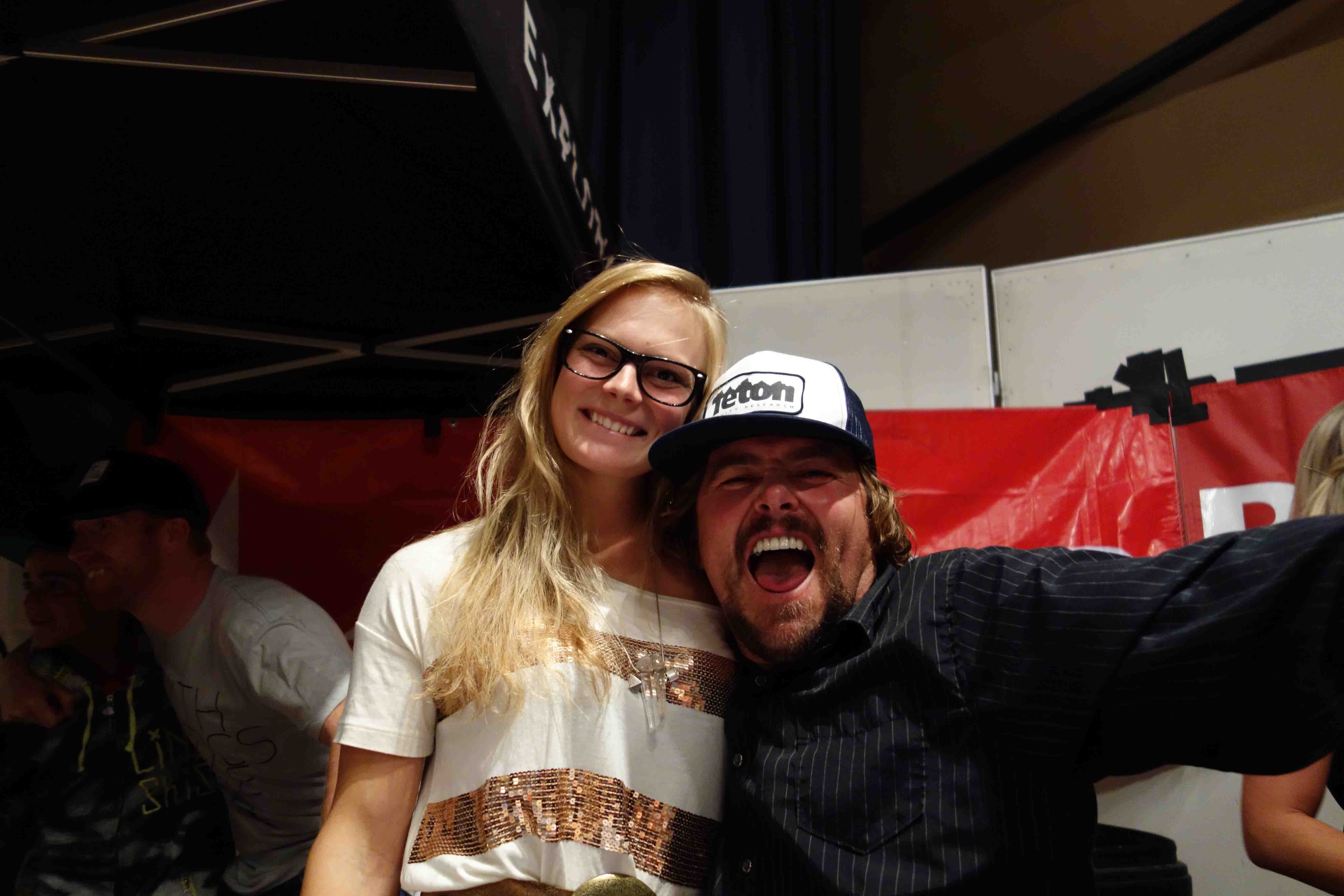 Angel Collinson & Todd Jones. photo: Greg Fitzsimmons Angel Collinson & Todd Jones. photo: Greg Fitzsimmons