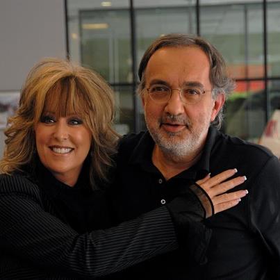 FIAT of Austin's Lisa Copeland with Chrysler Group LLC CEO Sergio Marchionne FIAT of Austin's Lisa Copeland with Chrysler Group LLC CEO Sergio Marchionne