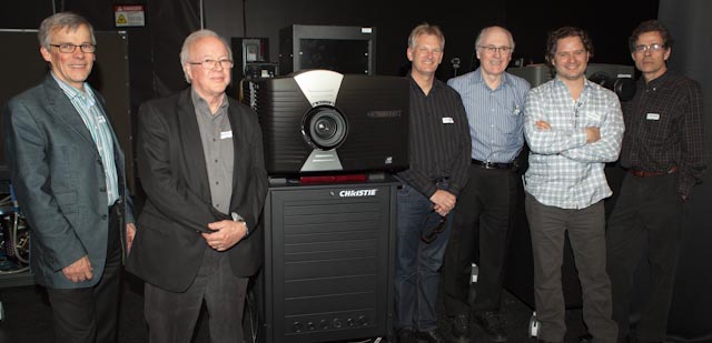 Cinema Leaders at Christie HFR Summit and Laser Demo Cinema Leaders at Christie HFR Summit and Laser Demo