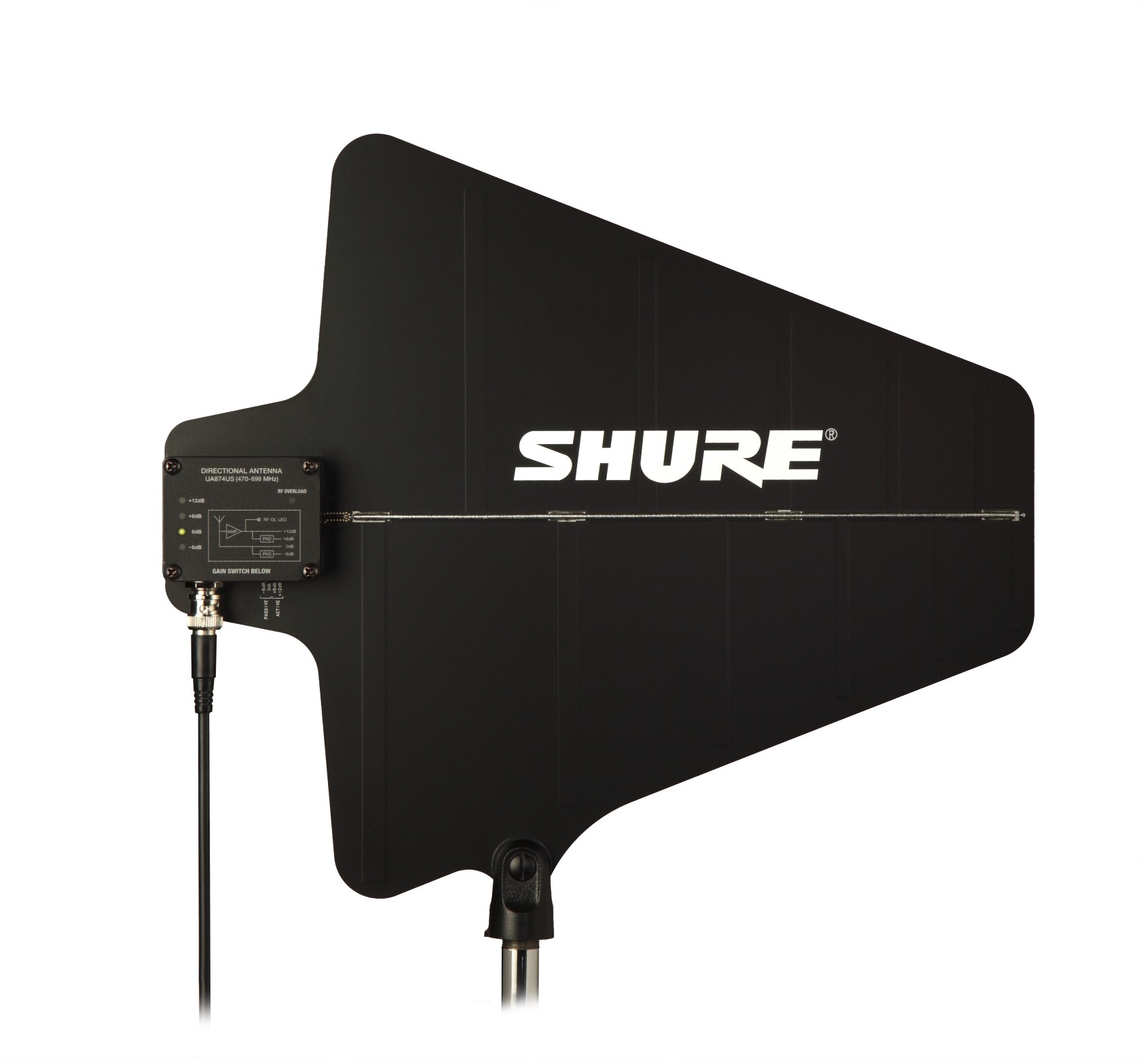 Shure UA874 Active Directional Antenna Shure UA874 Active Directional Antenna