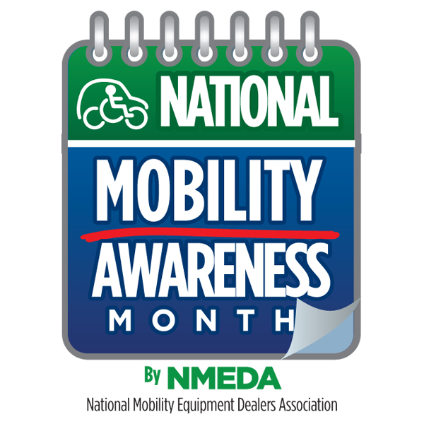 May is National Mobility Awareness Month, sponsored by NMEDA and local dealers. May is National Mobility Awareness Month, sponsored by NMEDA and local dealers.