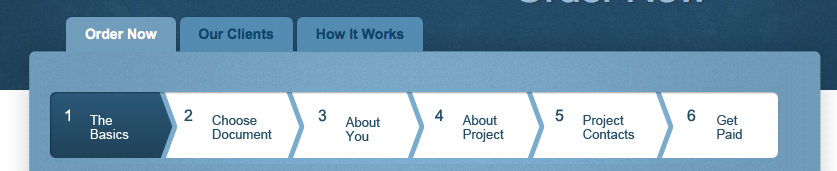 Zlien has the fastest, easiest and smartest ordering process for mechanics lien in the nation. This is a snapshot of the web application's progress bar. Zlien has the fastest, easiest and smartest ordering process for mechanics lien in the nation. This is a snapshot of the web application's progress bar.