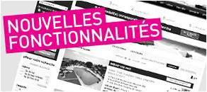 Nouvelles fonctionnalités Nouvelles fonctionnalités