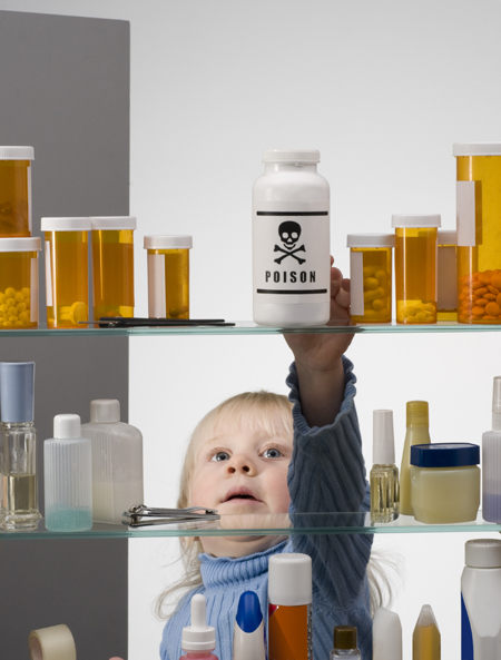 Toxins commonly found in lotions, powders and other products found in your family's medicine cabinet might expose children to harmful chemicals. Not to mention left over antibiotics, pain pills, cough medicines and cortisones. These ingredients can be hazardous to your family's health and are clearly an environmental no-no. Toxins commonly found in lotions, powders and other products found in your family's medicine cabinet might expose children to harmful chemicals. Not to mention left over antibiotics, pain pills, cough medicines and cortisones. These ingredients can be hazardous to your family's health and are clearly an environmental no-no.