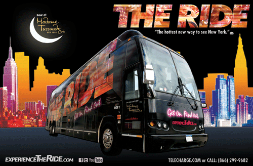 New York City tourist attraction THE RIDE opens The Fazzino Ride on May 3. New York City tourist attraction THE RIDE opens The Fazzino Ride on May 3.