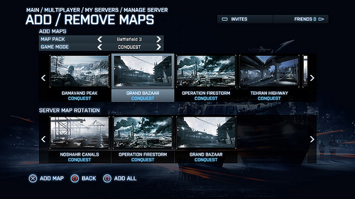 Battlefield 3 Server Mangement Battlefield 3 Server Mangement