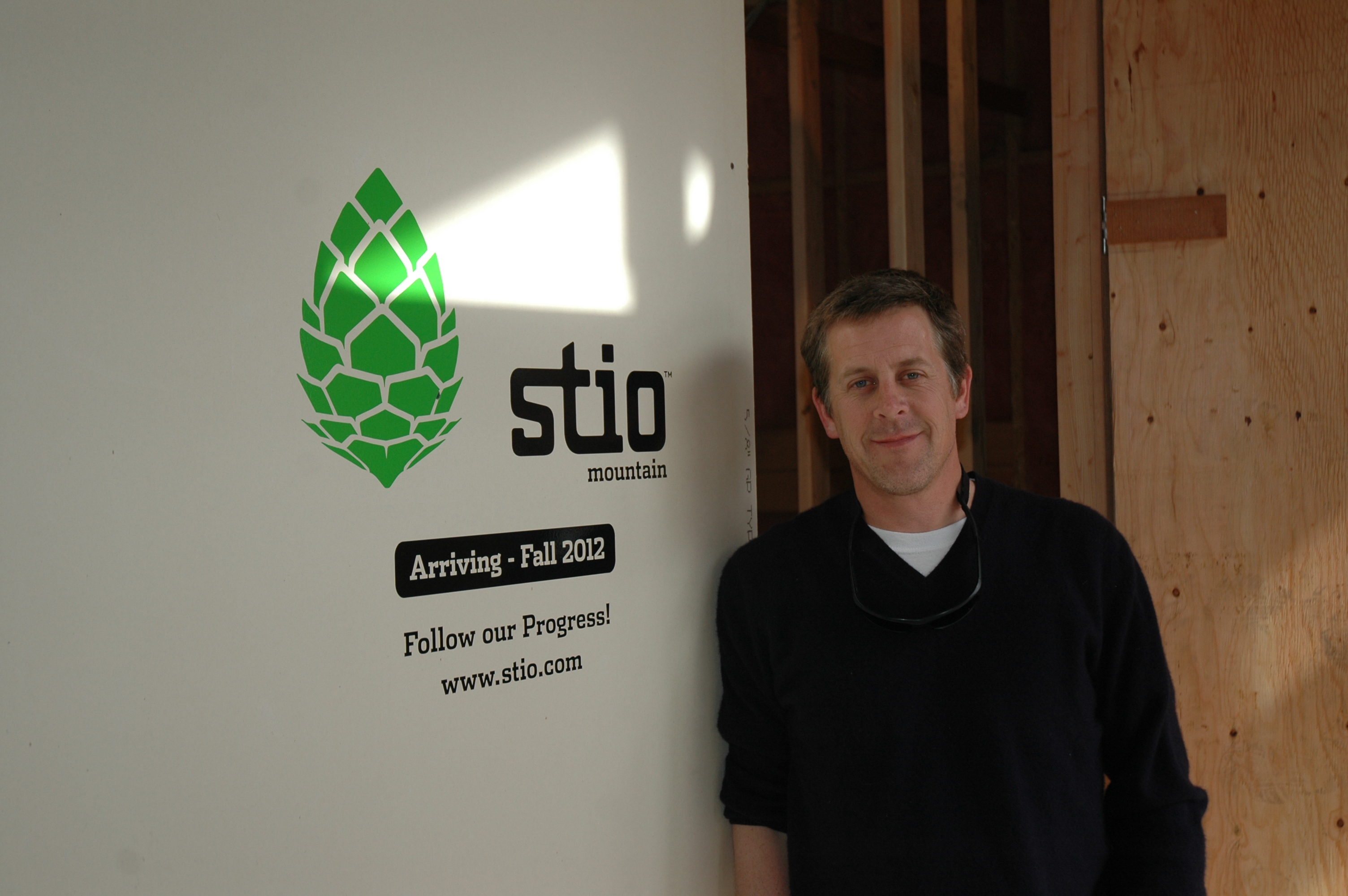 Steve Sullivan in front of the soon to be storefront of Stio in Jackson, WY. Steve Sullivan in front of the soon to be storefront of Stio in Jackson, WY.