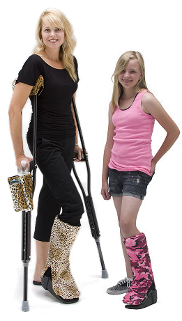 CastCoverZ! Bootz!
Fashion cast covers for orthotic walking boots. Everyone looks at that big boot you're wearing....might as well have some fun with it! Easy put on / take off design. CastCoverZ! Bootz!
Fashion cast covers for orthotic walking boots. Everyone looks at that big boot you're wearing....might as well have some fun with it! Easy put on / take off design.