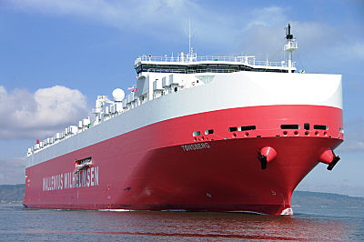 The new generation Mark V vessels are important contributers to reducing CO2 emissions per tonne kilometre. The new generation Mark V vessels are important contributers to reducing CO2 emissions per tonne kilometre.