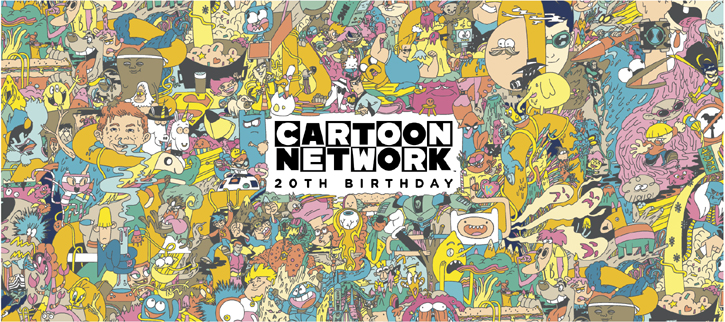 Cartoon Network mural Cartoon Network mural