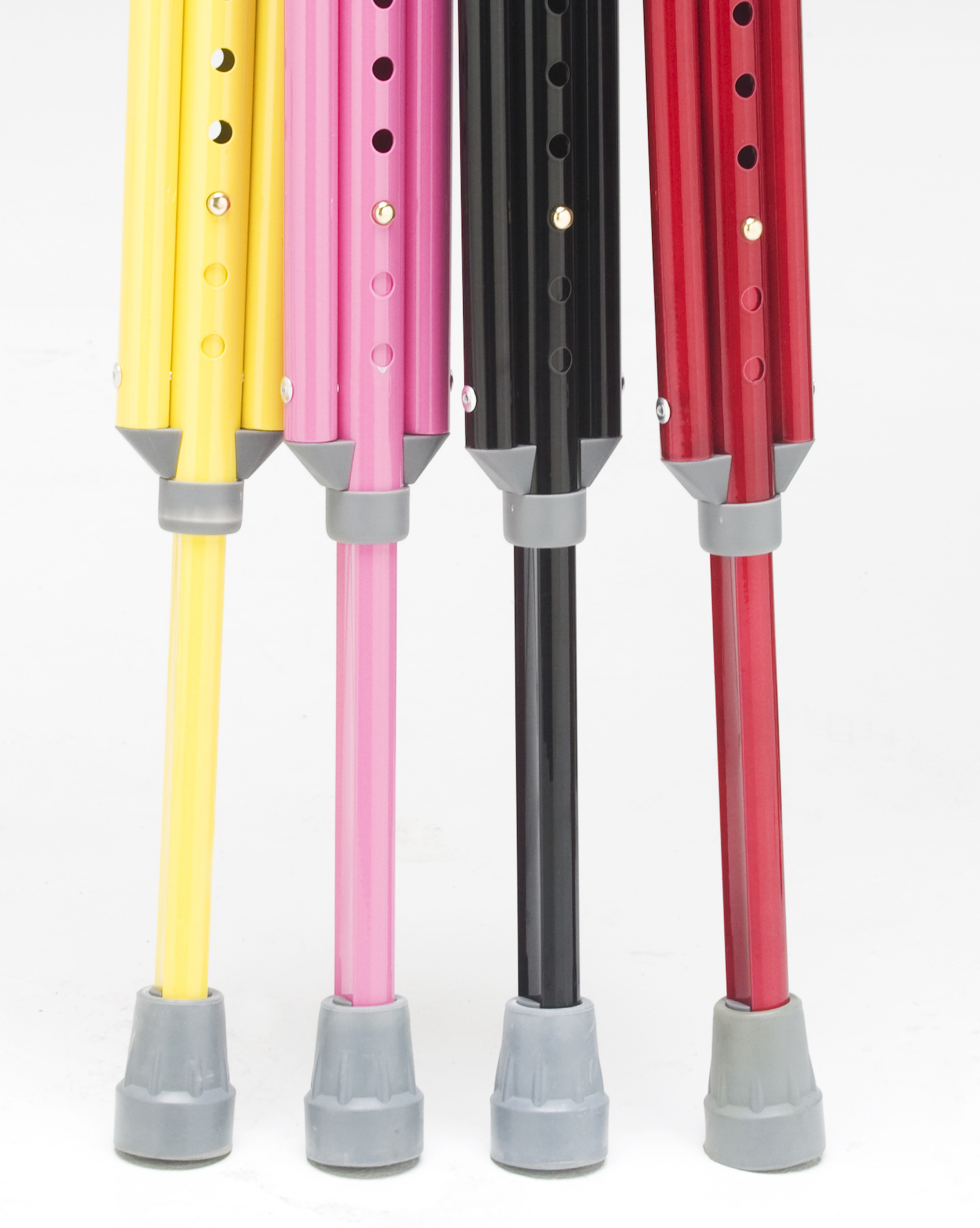 LemonAid Crutches are superior construction, made of lightweight aluminum, and powder-coated for durability and vibrancy. LemonAid Crutches are superior construction, made of lightweight aluminum, and powder-coated for durability and vibrancy.