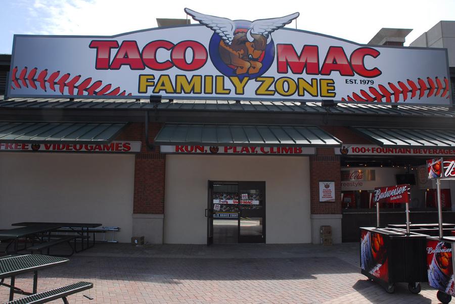 MELT Atlanta, an integrated sports marketing agency, developed the new Taco Mac Family Zone at Turner Field for Taco Mac, the Atlanta Braves, and The Coca-Cola Company. Photo Courtesy: MELT Atlanta MELT Atlanta, an integrated sports marketing agency, developed the new Taco Mac Family Zone at Turner Field for Taco Mac, the Atlanta Braves, and The Coca-Cola Company. Photo Courtesy: MELT Atlanta