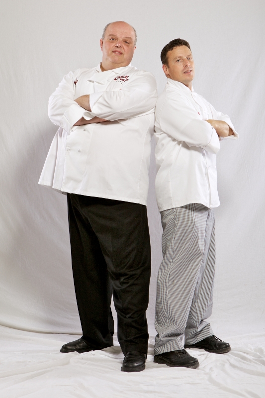 Mauro Castano and Joey Faugno of TLC's Cake Boss. Mauro Castano and Joey Faugno of TLC's Cake Boss.