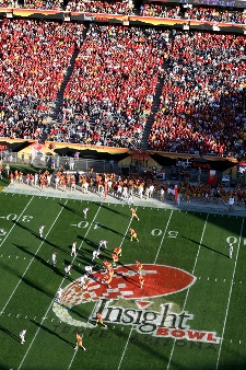 Insight Bowl in Tempe, Ariz. Insight Bowl in Tempe, Ariz.