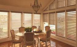 Hunter Douglas Silhouetter window shadings with the LiteRiser cordless lifting system. Hunter Douglas Silhouetter window shadings with the LiteRiser cordless lifting system.