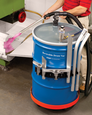 EXAIR's New Premium Reversible Drum Vac System EXAIR's New Premium Reversible Drum Vac System