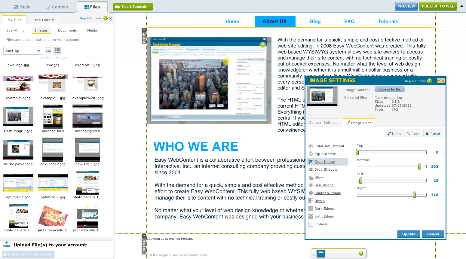 easy web editor download