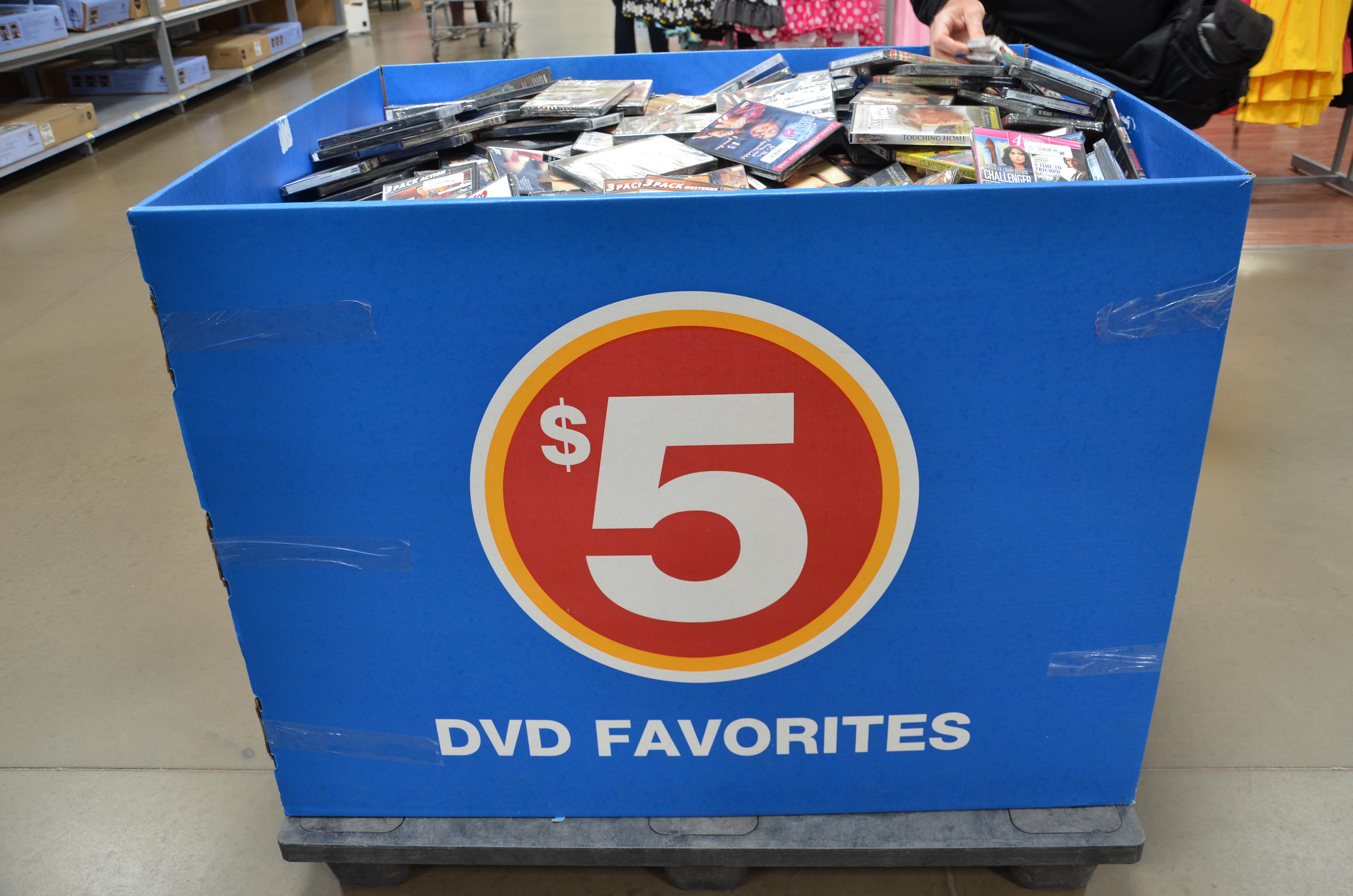 Image result for discount dvd bin walmart