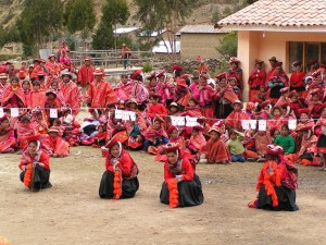 Community Party in Patacancha, Perú Community Party in Patacancha, Perú