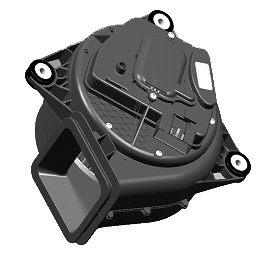 Johnson Electric CFM EV cooling fan module Johnson Electric CFM EV cooling fan module