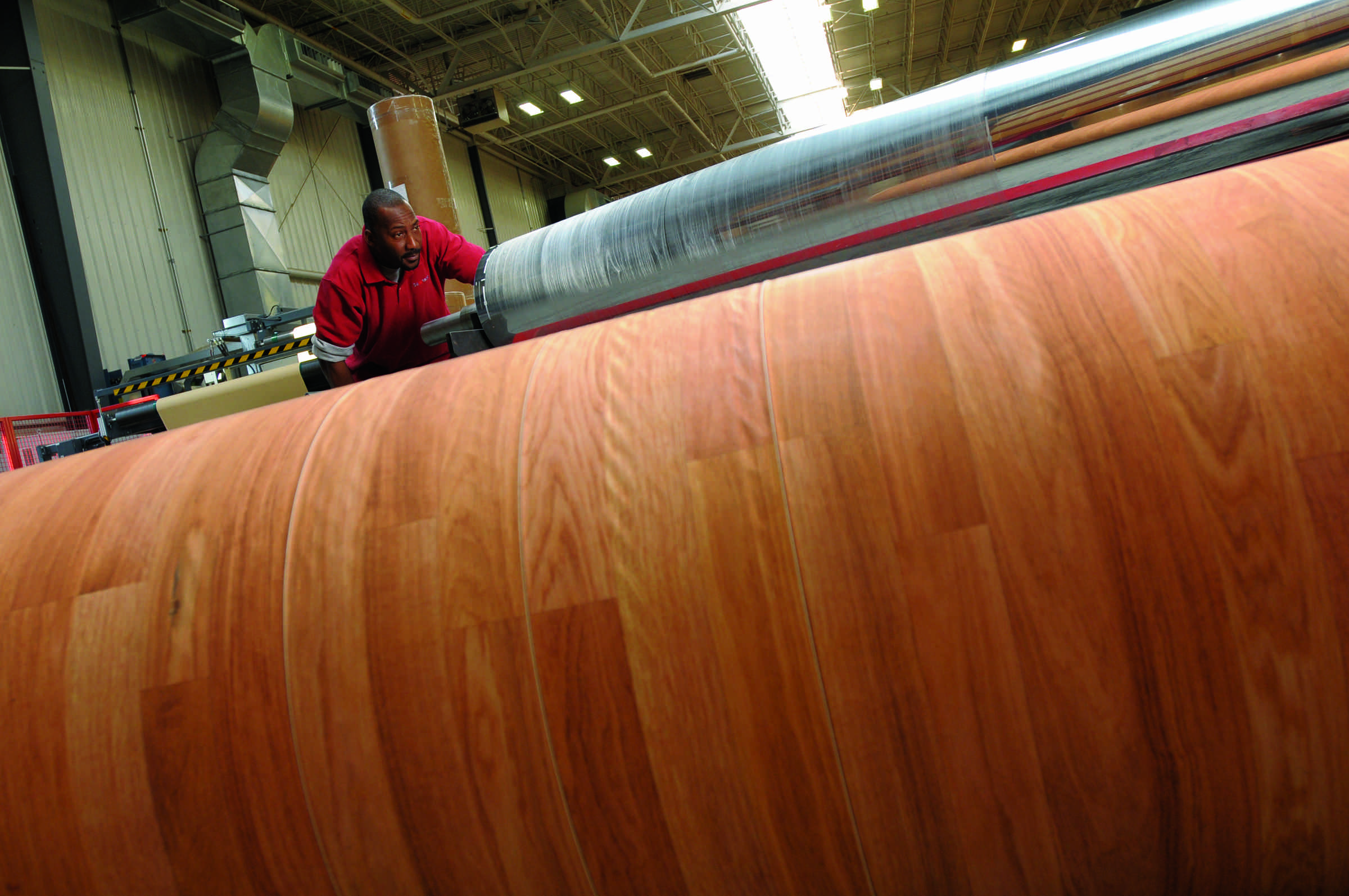 Laminate Flooring rolls out at Suddekor's Agawam, Mass. location.
