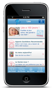 La version 2.1 de l'appli iPhone Nestlé bébé en ligne ! La version 2.1 de l'appli iPhone Nestlé bébé en ligne !