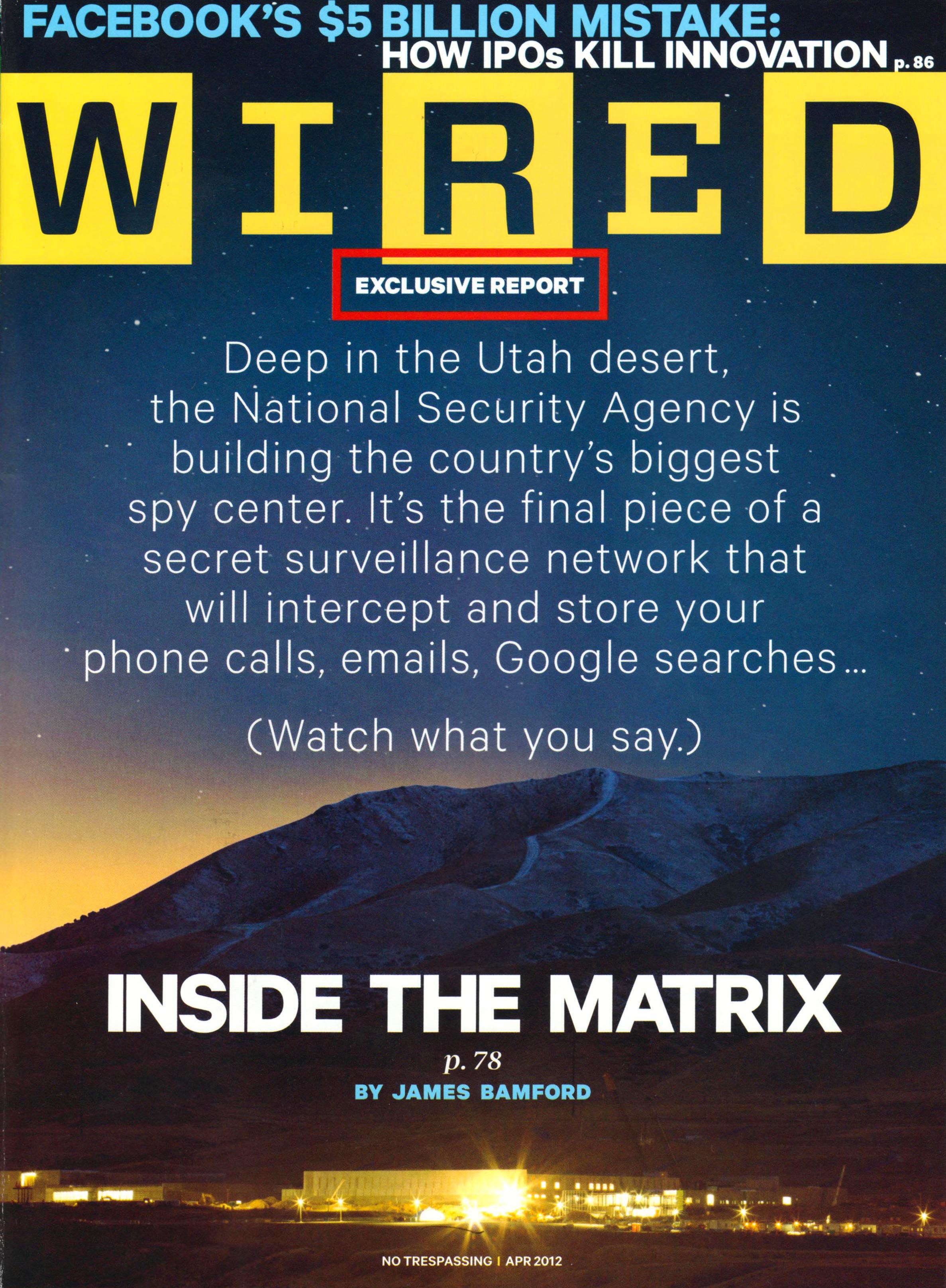 Cover of Wired Magazine Cover of Wired Magazine