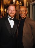 Ryan Dempster and Baseball Hall of Famer Ernie Banks at The Dempster Foundation's Casino Night. Ryan Dempster and Baseball Hall of Famer Ernie Banks at The Dempster Foundation's Casino Night.